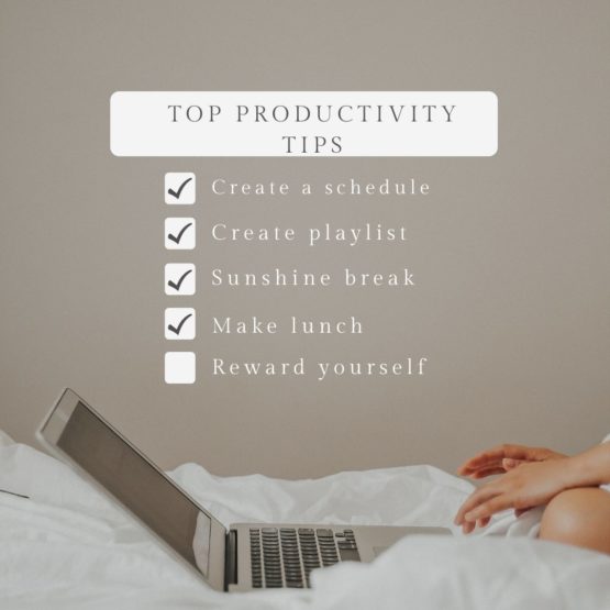 Beige White Minimalsit Productivity Checklist Instagram Post