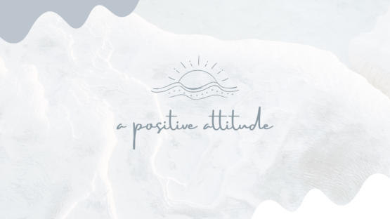 Blue Landscape Positive Quote Desktop Wallpaper
