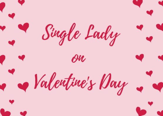 Pink Hearts Valentine’s Day Card